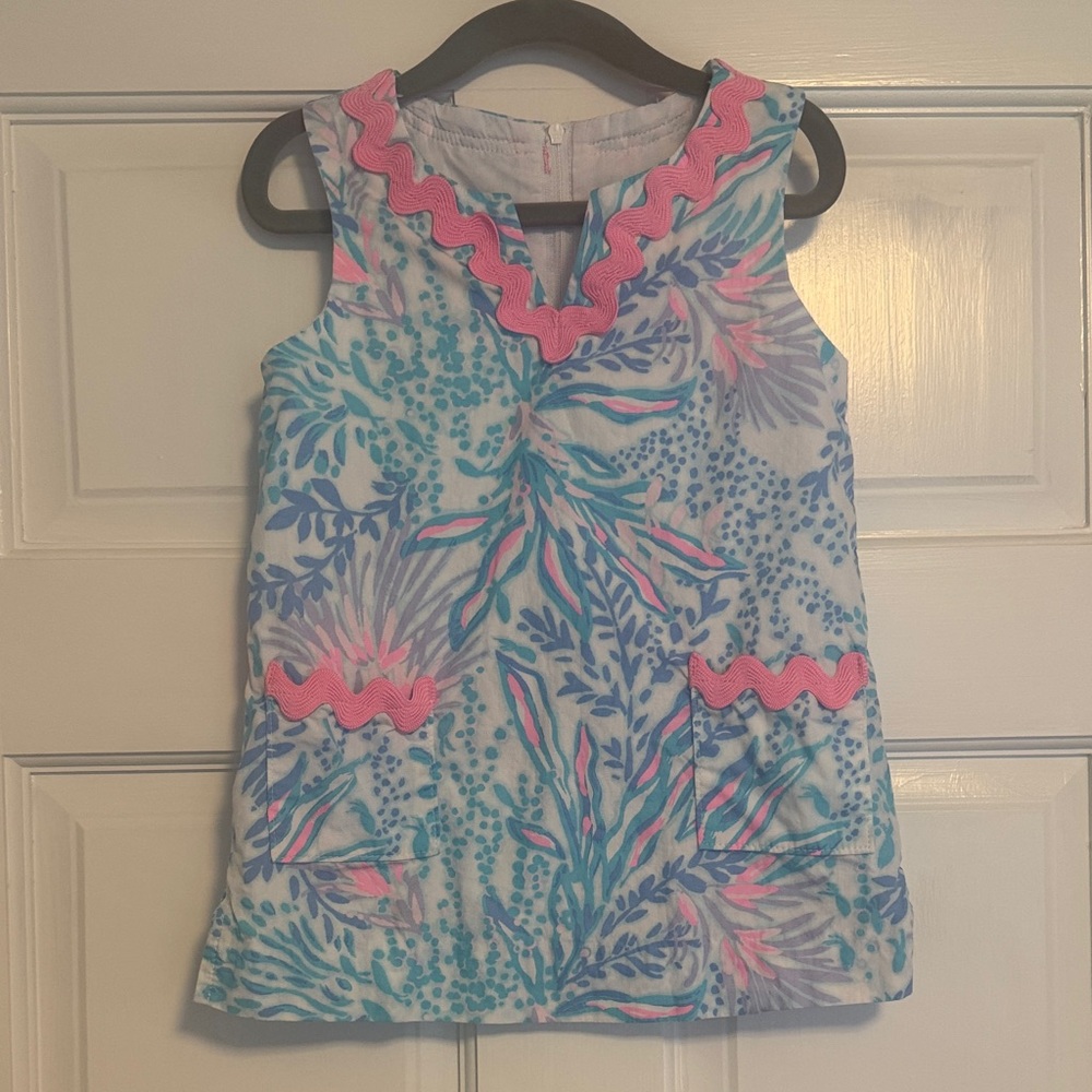 Lilly Pulitzer Kids Sleeveless shift set with shorts